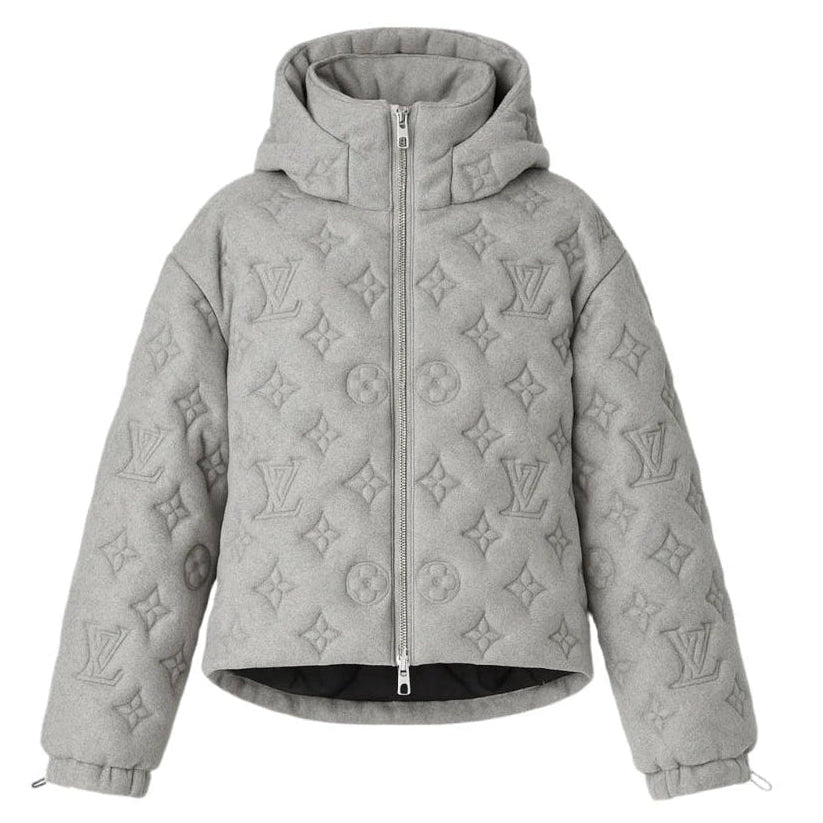 Grey Puffer Jacket