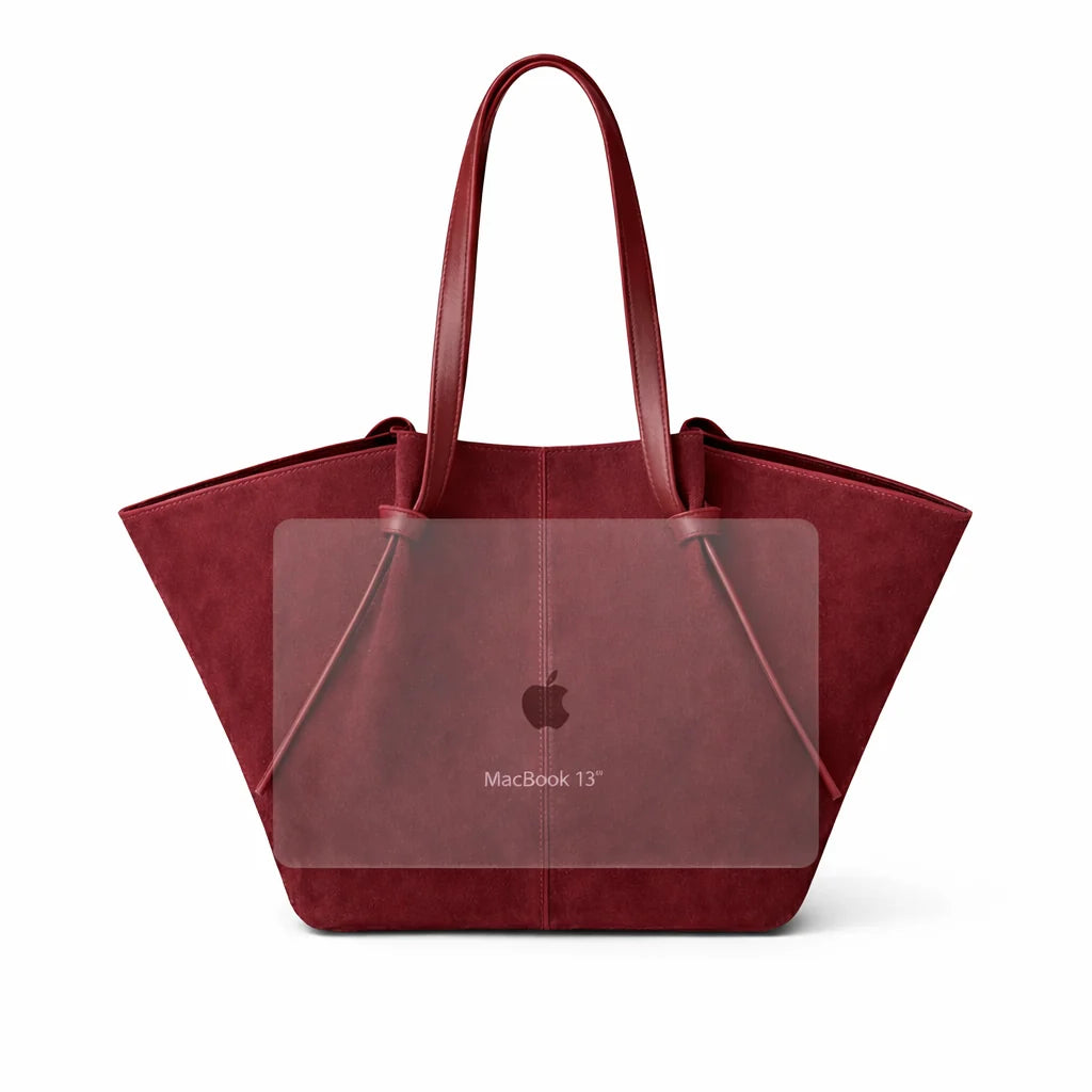 Cella Bag Velvet Red